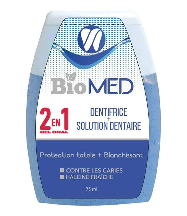 BIOMED | DENTIFRICE + SOLUTION DENTAIRE